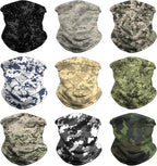 Neck Gaiter Face Cover - Sun Protection Mask Balaclava for Men and Women