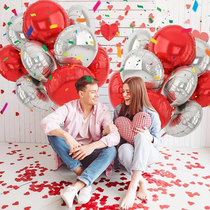 20PCS 18 Inch Round Foil Balloon, Round Shaped Balloons - Image 4