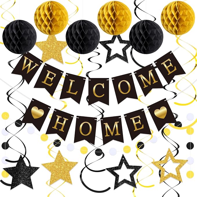Arrowbash Welcome Home Decorations Welcome Home Banner by Arrowbash