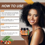 Batana Oil for Hair Growth Dr Sebi, 100% Raw Organic Batana Hair Mask from Honduras, Wild Growth Hair Oil, Scalp Oil Promotes Hair Thickness, Prevents Loss for Men & Women, 2 fl oz