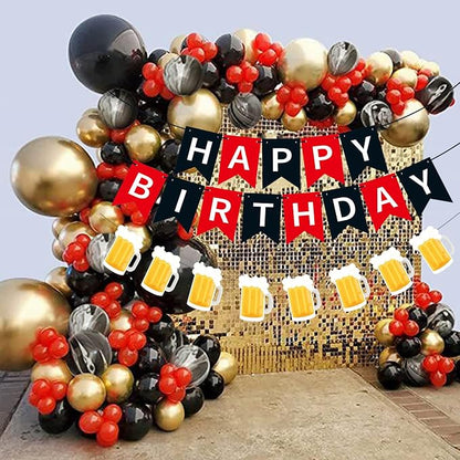 Beer Birthday Banner for Beer Party and Birthday Wedding Party Supplies - Image 4