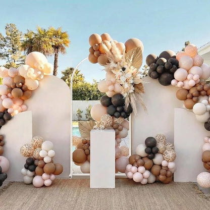 7.2FT Metal Wedding Arch Backdrop Stand, Stable Wedding Arch Frame - Image 8