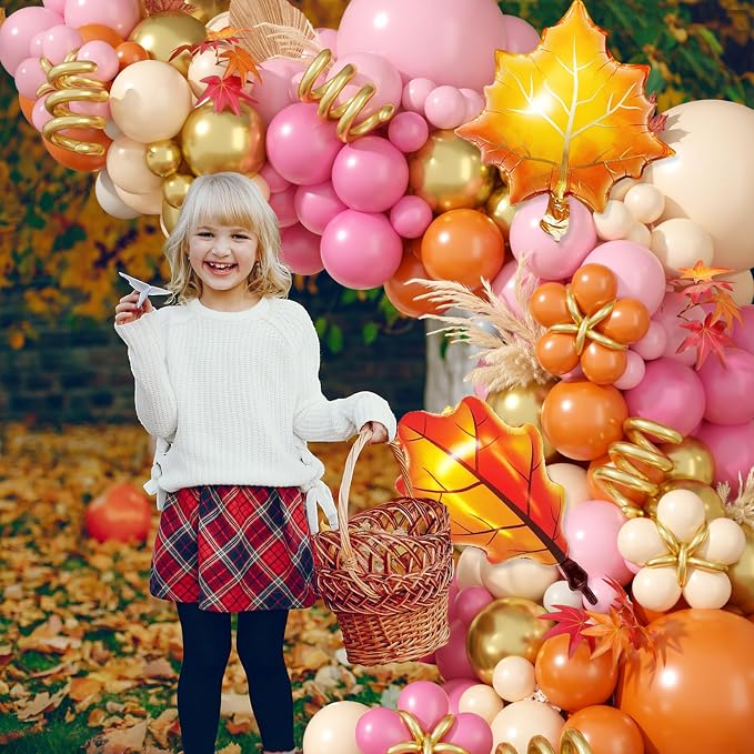 Fall Balloon Arch Kit, Thanksgiving Balloon Garland - Image 3