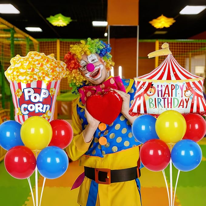 4 Sets Carnival Circus Party Balloons Stand Kit - Image 6