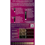 Schwarzkopf Keratin Color Permanent Hair Color, 1.8 Ruby Noir, 1 Application - Professionally Inspired Permanent Hair Dye, for up to 80% Less Breakage vs Untreated Hair and up to 100% Gray Coverage