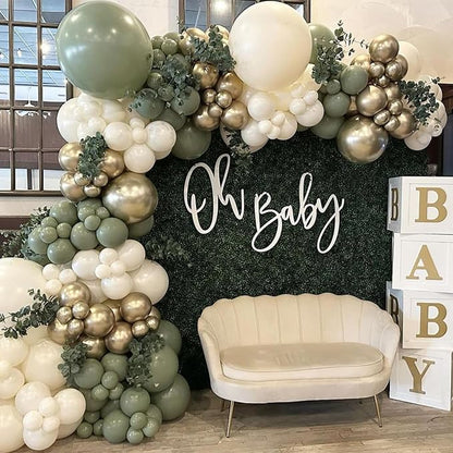 Jobkoo Sage Green Balloons - Image 7