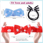 WSYUB Skincare Headband, 6pcs Headband for Washing Face,Spa&Makeup Headbands