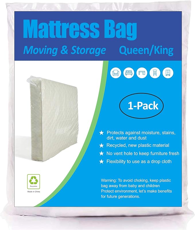 ComfortHome Mattress Bag, Queen and King Size, 1 Pack | by ComfortHome