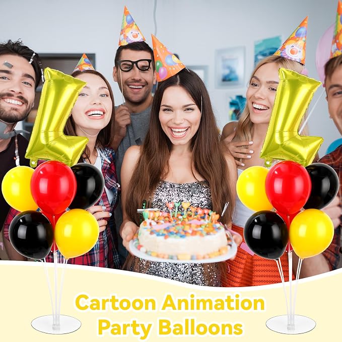 Cartoon Party Balloons Stand Kit 2 Sets - Image 6