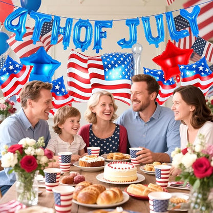 29 Pcs 4th of July Balloons, Independence Day Decorations Balloon, American - Image 7