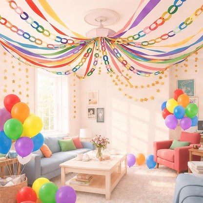 Rainbow Birthday Decorations Kit - Image 6