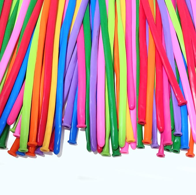 LXZFCRG 260 Balloons Pack of 100 Long Balloon Animal Twisting Balloons - Image 3