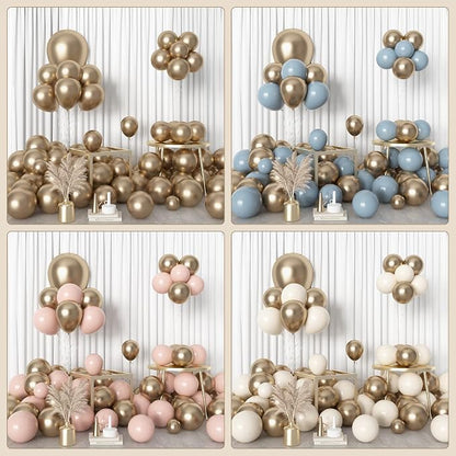 Amandir 153pcs Metallic Gold Balloons Arch Garland Kit Different Sizes | 18 12 - Image 4