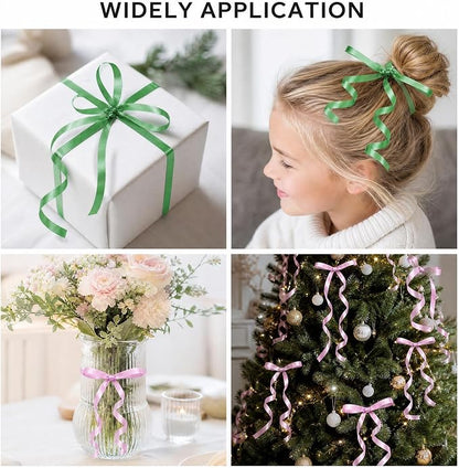 TONIFUL 500 Yards Pink and Green Curling Ribbon Balloon String | Balloon - Image 5