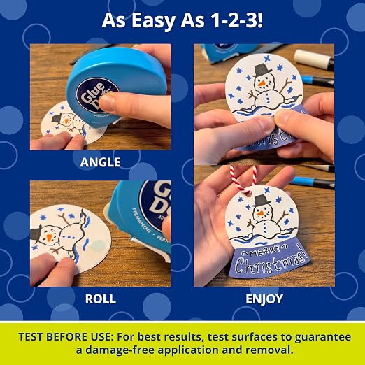 Glue Dots 6-Ct. Dot N' Go Dispenser Set, 200 Permanent Dots Each - Image 3