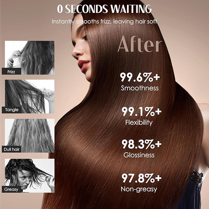 4PCS Hair Serum, Nourishing Treatment for Split Ends and Frizzy Hair
