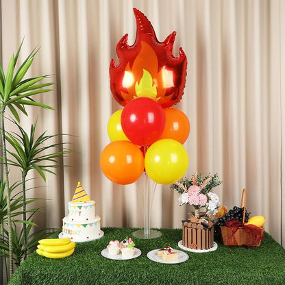 4 Sets Fire Party Balloons Stand Kit - Image 4