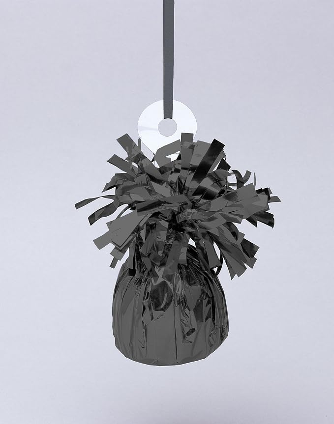 Black Foil Balloon Weight 1 Count, Adorable Party Essential - Image 2