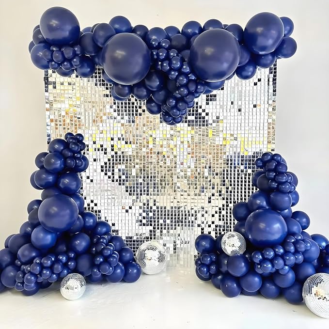 Navy Blue Balloons 12 inch - Image 7