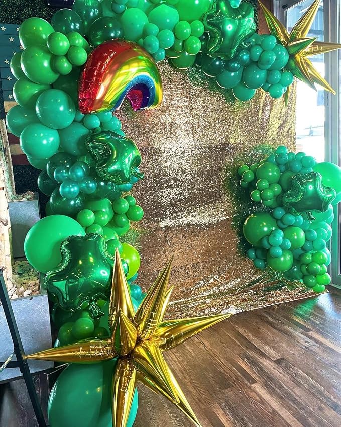 KBZVNAF Green Latex Party Balloons 50 Pack 12 inch | Light Green Helium Matte - Image 6