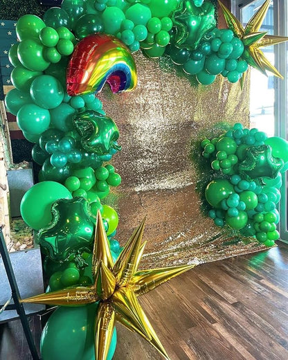 KBZVNAF Green Latex Party Balloons 50 Pack 12 inch | Light Green Helium Matte - Image 6