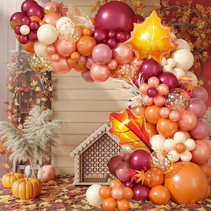 Fall Balloon Garland Arch Kit - Image 4