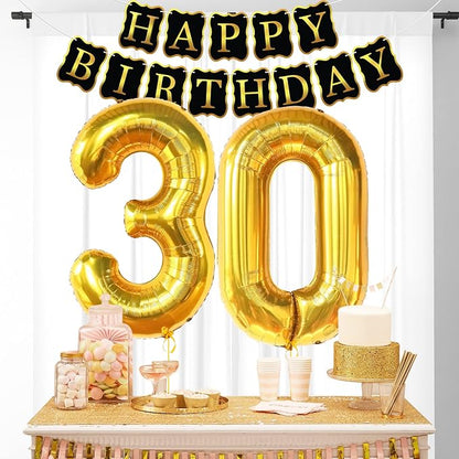 KatchOn Gold 0 Balloon Number 40 Inch, Number 0 Foil Mylar Balloon Zero - Image 3