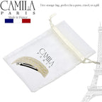 Camila Paris CP2553 French Hair Barrette Clip for Girls for Thick Curly Wavy Long Hair, Strong Hold Grip Hair Clips for Women, Automatic, No Slip Durable Styling Girls Hair Accessories, Made in France