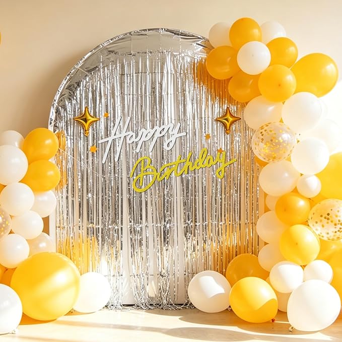 TONIFUL Happy Birthday Sign for Backdrop - Image 4
