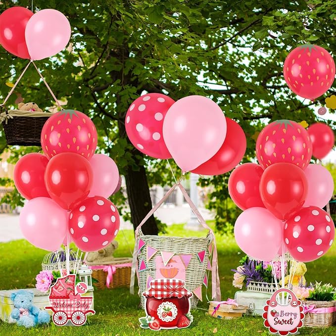 6 Sets Strawberry Balloon Stand Kit - Image 6