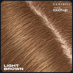 Clairol Root Touch-Up Temporary Concealing Powder, Light Brown Hair Color, Pack of 3