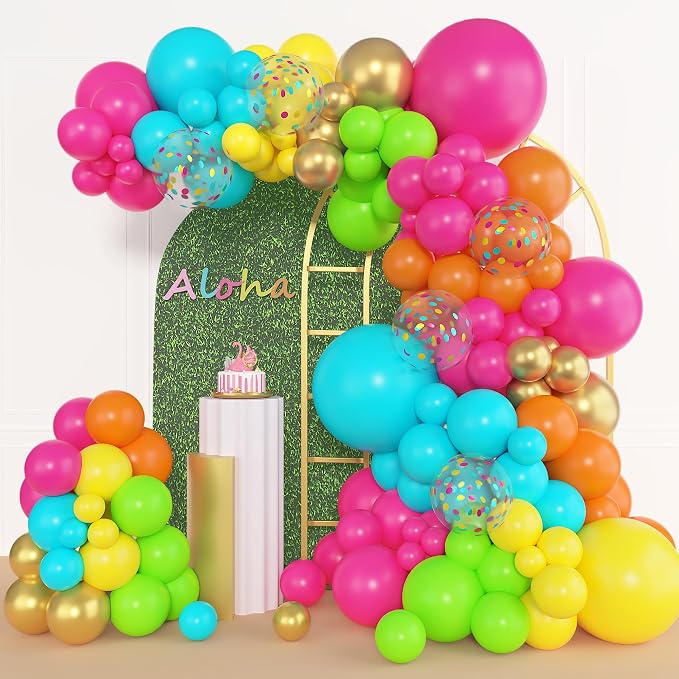 Amandir 153pcs Tropical Balloons Arch Garland Arch Kit Different Sizes | 18 12 - Image 4