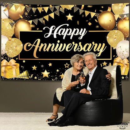 KatchOn Gold Happy Anniversary Banner - Image 7