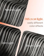 Sunny Hair Tape in Hair Extensions Real Human Hair Invisible Remy Hair Extensions Tape ins for Women Ombre Natural Black Root to Sliver Grey 16 inch 25G