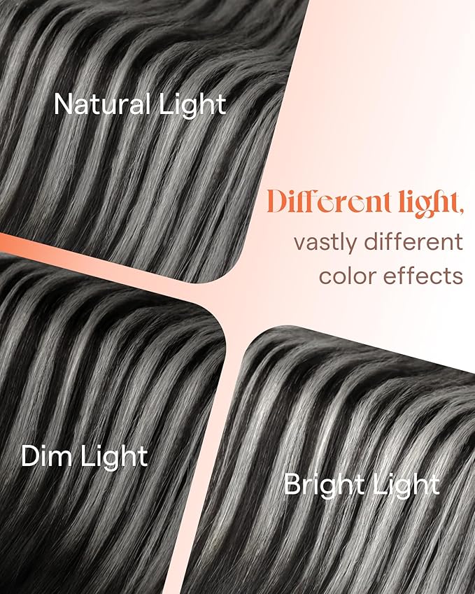 Sunny Hair Tape in Hair Extensions Real Human Hair Invisible Remy Hair Extensions Tape ins for Women Ombre Natural Black Root to Sliver Grey 18 inch 25G