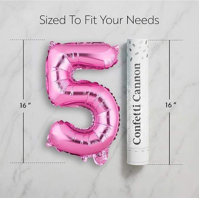 Restaurantware-Balloonify 16 Inch Number Balloon, 1 Digital Party Balloon - Image 2