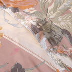 100% Mulberry Silk Pillowcase for Hair and Skin Health with Hidden Zipper Floral Print Both Sides Silk SLPBABY (Standard, Pattern18)