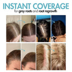 Hair Genetics Root Cover Up Hide Your Grey Hairs Roots NEW Mineral Powder Technology Natural looking Results in Seconds Root Touch Up Powder (Dark Brown)