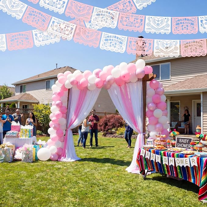 TaoBary 6 Pcs Papel Picado Mexican Wedding Cielito Lindo Party Decor 118 Feet - Image 4