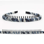 Fashion Comfy Headbands - Short Hair Bands (Teeth Comb,Hoop) - Not Easy To Break (4 Colors)