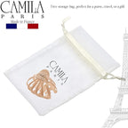 Camila Paris CP3051 French Octopus Hair Clip, Large Hair Clips for Thick Hair, Big Hair Claw Clip for Long Hair, Durable Girls Hair Clips for Women for Wavy Hair, Strong No-Slip Grip. Made in France