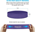 Suddora Sweatbands Set, Moisture Wicking 2 Wristbands and 1 Headband, Breathable Terry Cloth Athletic Bands for Basketball, Tennis, Yoga, Gym, Sweat Bands for Costumes and Cosplay