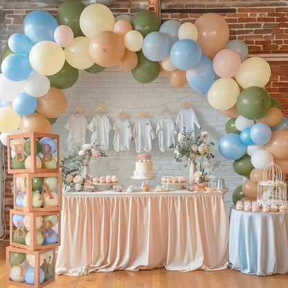 Gejoy 92 Pcs Bear Theme Baby Balloon Boxes - Image 5