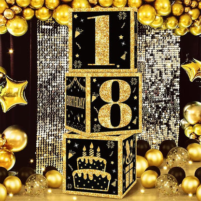 DataMoon 18th Birthday Decorations Boxes - Image 3
