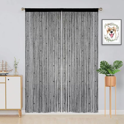 YIIBAII Beaded Curtain Beaded Curtains - Image 3