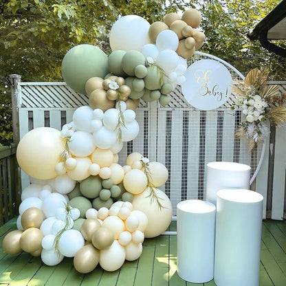 Sage Green Balloons 12 inch, Dusty Green 50pcs Party Balloons | Wedding - Image 5