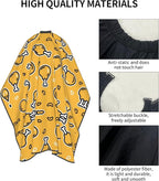 Hair Cut Cape Crispy Fried Chicken Hair Cutting Gown, Lightweight Hairdresser Apron for Hair Cutting, Haircut Tools