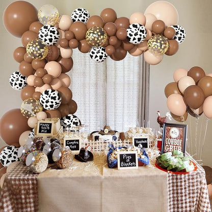 170Pcs Cowboy Balloon Garland Arch Kit - Image 6