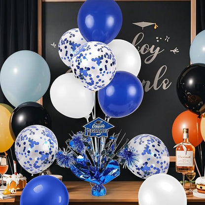 4 PCS Graduation Centerpieces for Tables Balloons Stand Holder Kit College - Image 5