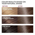 Coffee Hair Dye Shampoo - Color in Minutes, Long Lasting, For All Hair Types (Brown)